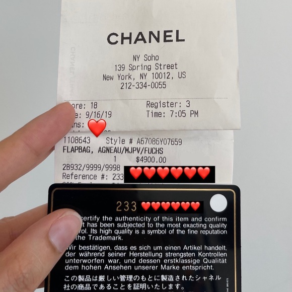 CHANEL Lambskin Quilted Medium Boy Flap Fuchsia - Picture 16 of 16